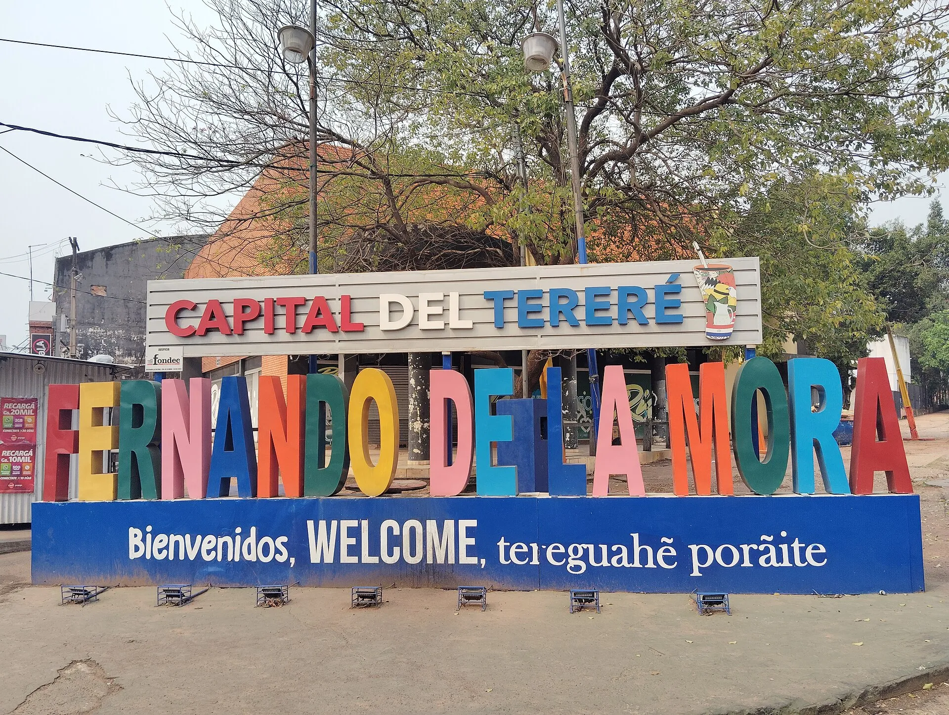 View of Fernando de la Mora